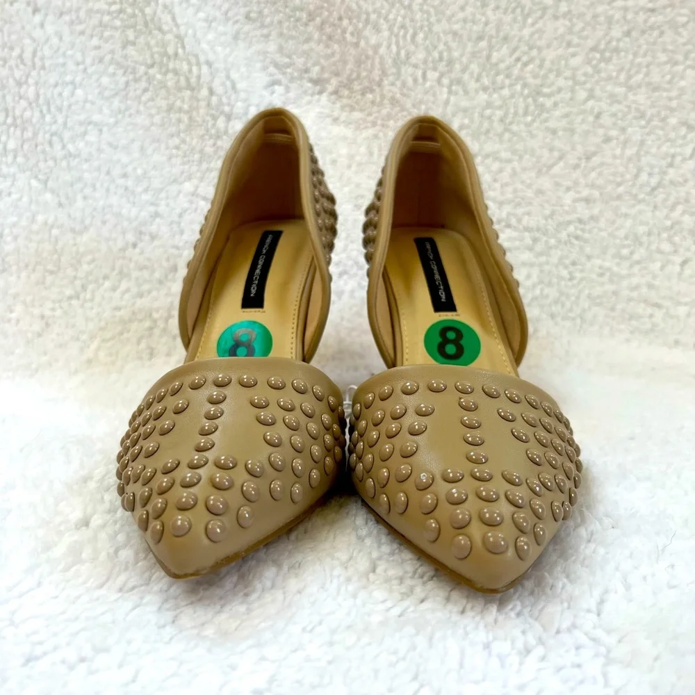 French Connection studded heels